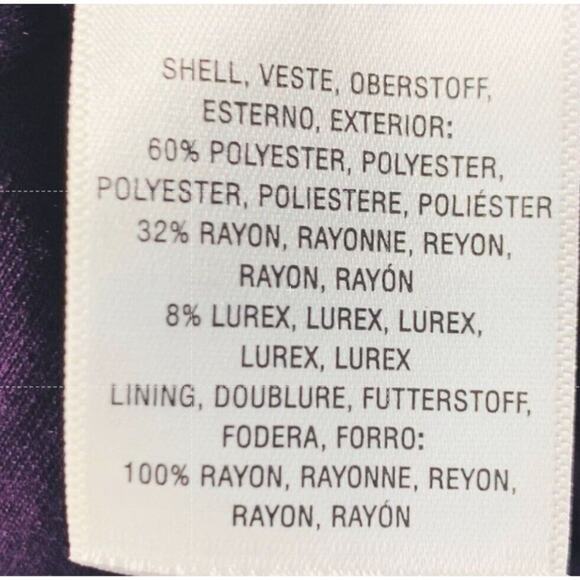 Anthropologie Maeve Purple Paisley Print Long Sleeve Dress Size Small NWOT - Picture 8 of 9